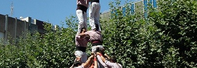 Actuació a Mataró per Les Santes (Plaça de Santa Anna, 24-07-16).